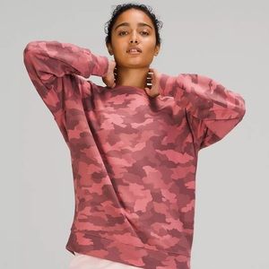 Lululemon Pink Camo Sweat shirt